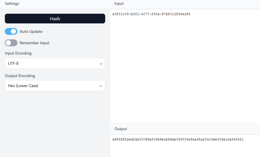 Check random seed